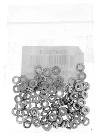 Metal Washer 4mm Lead Free (Brass Base)