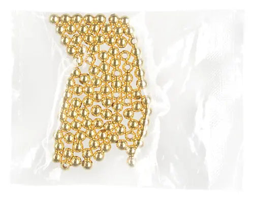 Metal Bead Round 5mm With 2mm Hole 