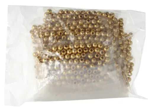 Metal Bead Round 5mm With 2mm Hole 