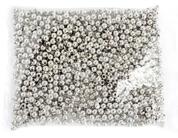 Metal Bead Round 5mm With 2mm Hole 