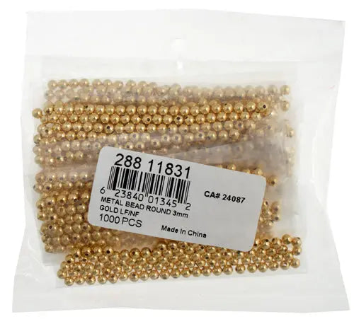Metal Bead Round 
