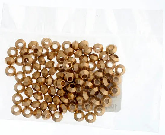 Metal Spacer Bead UFO Shape 7x5mm Brass Lead Free Nickel Free