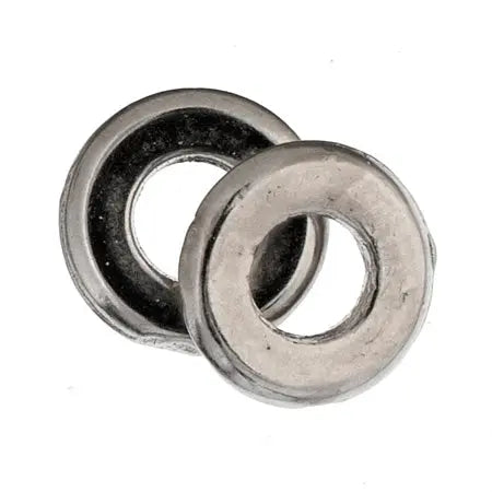 Metal Bead Round Flat 7x1mm With 3mm Hole 