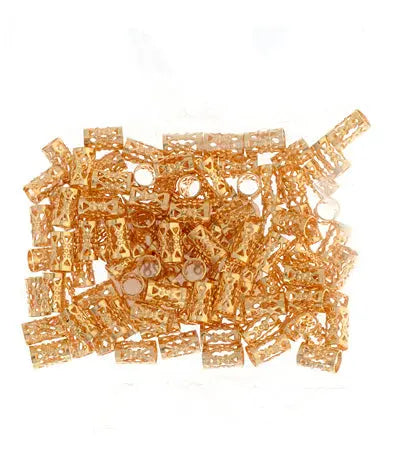 Metal Filigree Tube 8x5mm Lead Free / Nickel Free