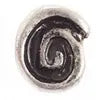 Metal Spiral Bead 14x12mm Antique Silver Lead Free Nickel Free