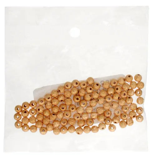 Bead Round Stardust Lead Free / Nickel Free