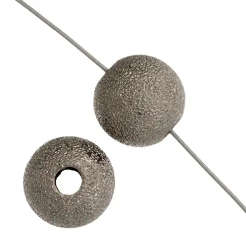 Bead Round Stardust Lead Free / Nickel Free