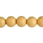 Bead Round Stardust Lead Free / Nickel Free - Cosplay Supplies Inc