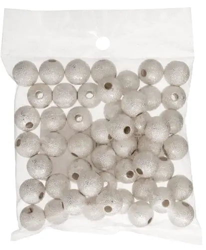 Bead Round Stardust Lead Free / Nickel Free