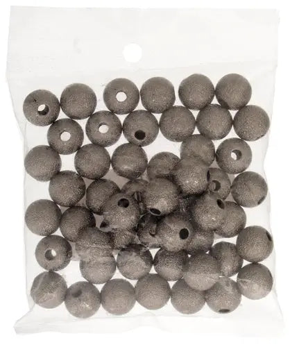 Bead Round Stardust Lead Free / Nickel Free
