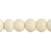 Bone Beads Round W/ Hole Ivory Worked On Bone - Cosplay Supplies Inc
