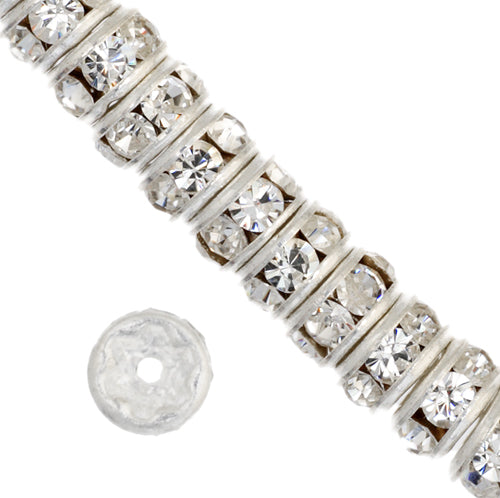 Preciosa Czech Rhinestone Rondelle 4-6mm 