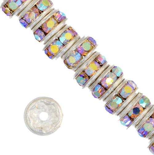 Preciosa Czech Rhinestone Rondelle 4-6mm 