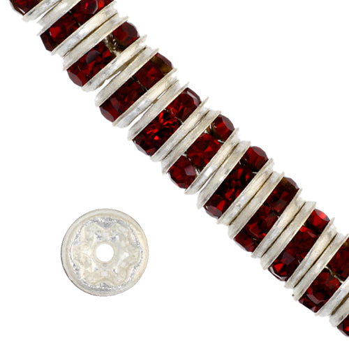 Preciosa Czech Rhinestone Rondelle 4-6mm 