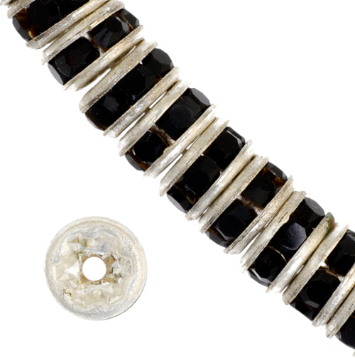 Preciosa Czech Rhinestone Rondelle 4-6mm 