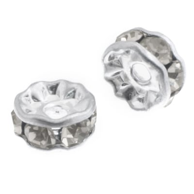 Preciosa Czech Rhinestone Rondelle 4-6mm 