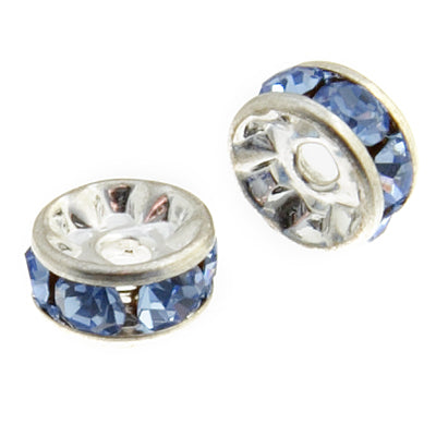 Preciosa Czech Rhinestone Rondelle 4-6mm 