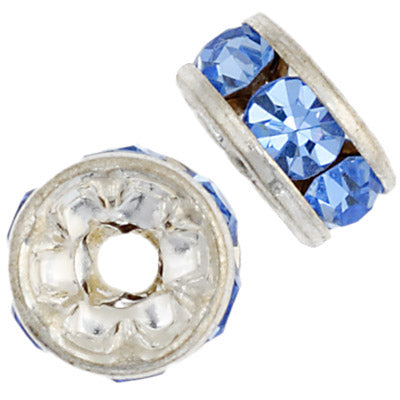 Preciosa Czech Rhinestone Rondelle 4-6mm - Cosplay Supplies Inc