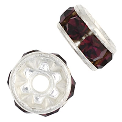 Preciosa Czech Rhinestone Rondelle 4-6mm - Cosplay Supplies Inc