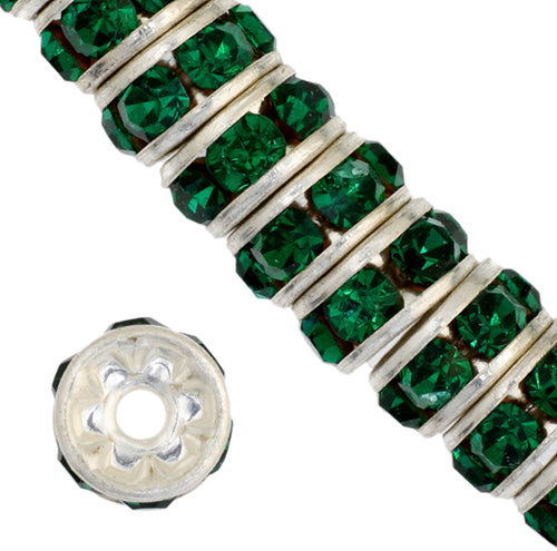 Preciosa Czech Rhinestone Rondelle 4-6mm 