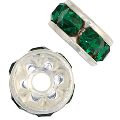 Preciosa Czech Rhinestone Rondelle 4-6mm - Cosplay Supplies Inc