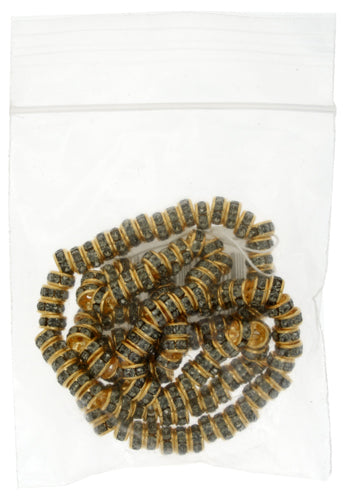 Preciosa Czech Rhinestone Rondelle 4-6mm 