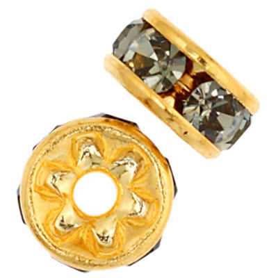 Preciosa Czech Rhinestone Rondelle 4-6mm - Cosplay Supplies Inc