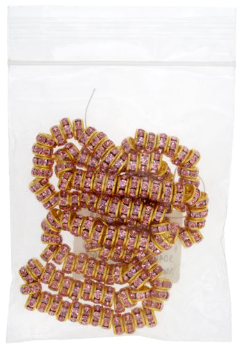 Preciosa Czech Rhinestone Rondelle 4-6mm 