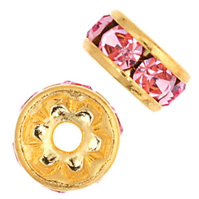 Preciosa Czech Rhinestone Rondelle 4-6mm - Cosplay Supplies Inc