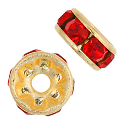 Preciosa Czech Rhinestone Rondelle 4-6mm - Cosplay Supplies Inc