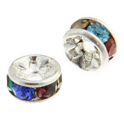 Preciosa Czech Rhinestone Rondelle 4-6mm 