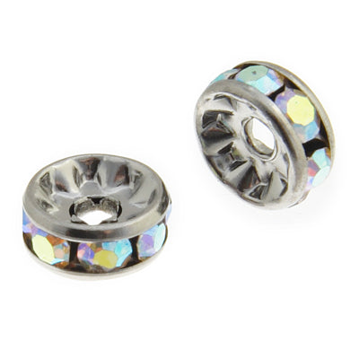 Preciosa Czech Rhinestone Rondelle 7-8mm 