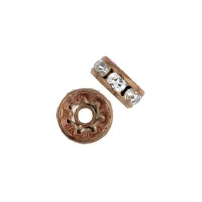 Preciosa Czech Rhinestone Rondelle 9-10mm - Cosplay Supplies Inc