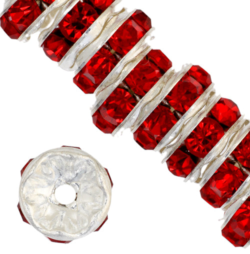 Preciosa Czech Rhinestone Rondelle 7-8mm 