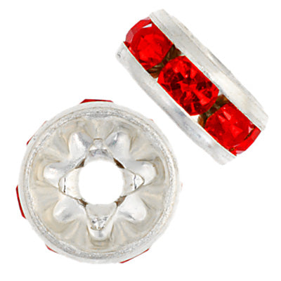 Preciosa Czech Rhinestone Rondelle 7-8mm - Cosplay Supplies Inc