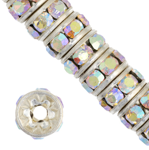 Preciosa Czech Rhinestone Rondelle 4-6mm 