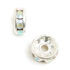 Preciosa Czech Rhinestone Rondelle 7-8mm 