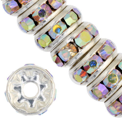 Preciosa Czech Rhinestone Rondelle 7-8mm 