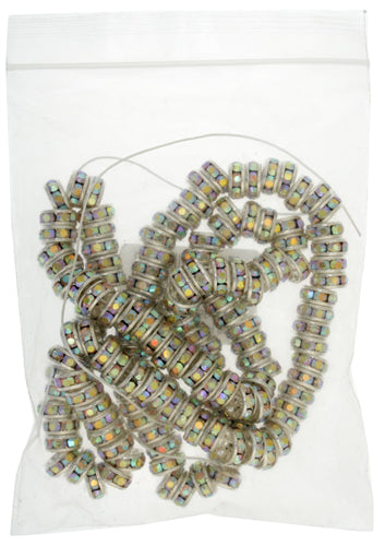 Preciosa Czech Rhinestone Rondelle 7-8mm 