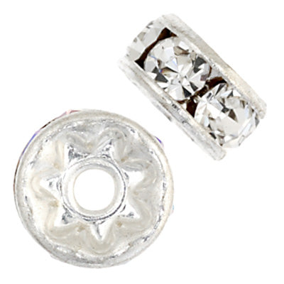 Preciosa Czech Rhinestone Rondelle 4-6mm - Cosplay Supplies Inc