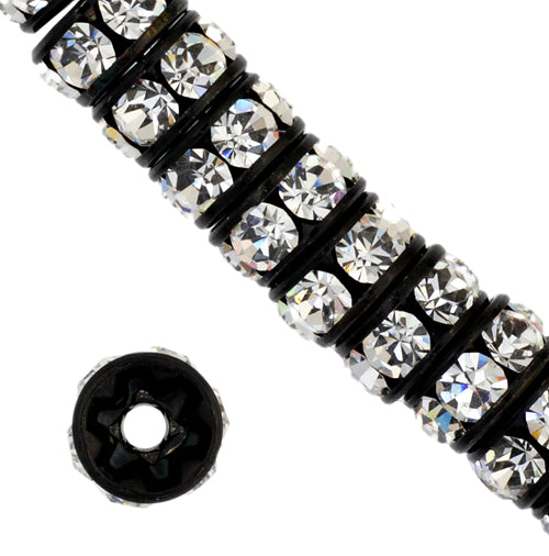 Preciosa Czech Rhinestone Rondelle 4-6mm 