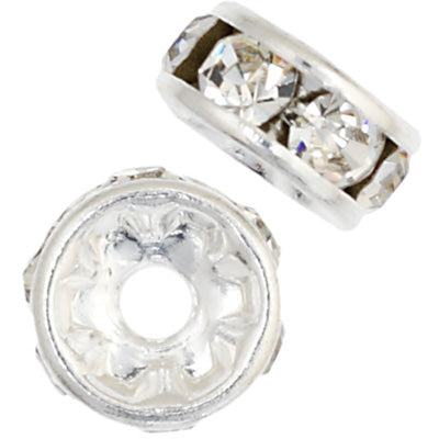 Preciosa Czech Rhinestone Rondelle 4-6mm - Cosplay Supplies Inc