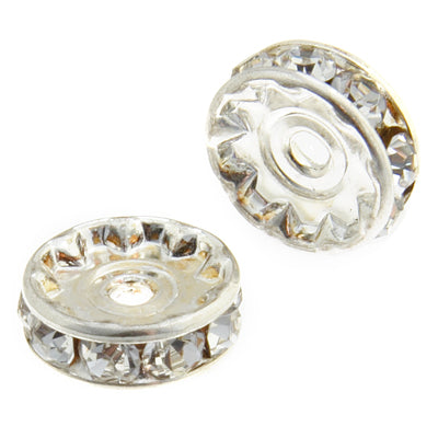 Preciosa Czech Rhinestone Rondelle 7-8mm 