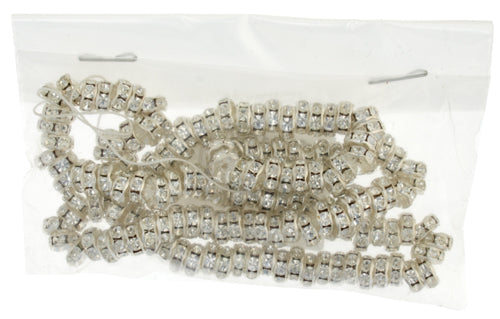 Preciosa Czech Rhinestone Rondelle 7-8mm 