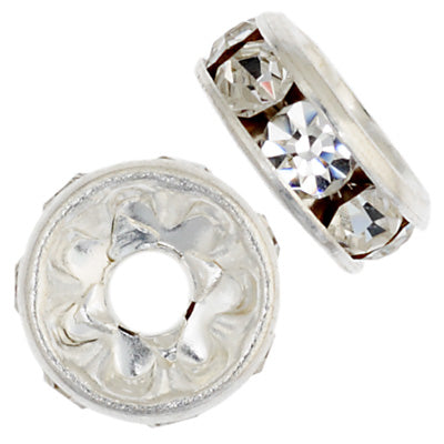 Preciosa Czech Rhinestone Rondelle 7-8mm - Cosplay Supplies Inc