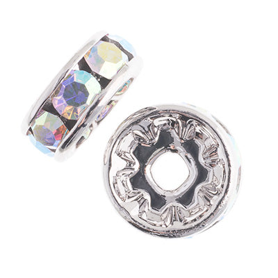 Preciosa Czech Rhinestone Rondelle 4-6mm - Cosplay Supplies Inc