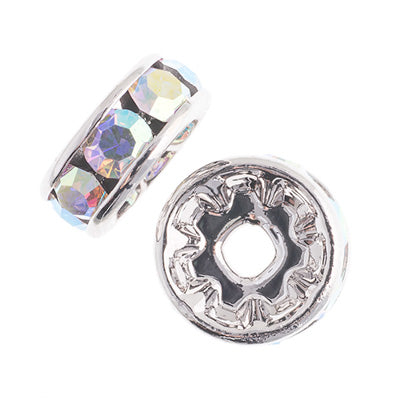 Preciosa Czech Rhinestone Rondelle 7-8mm - Cosplay Supplies Inc