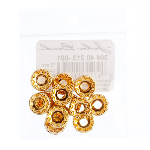 Preciosa Large Hole Crystal Rondelle