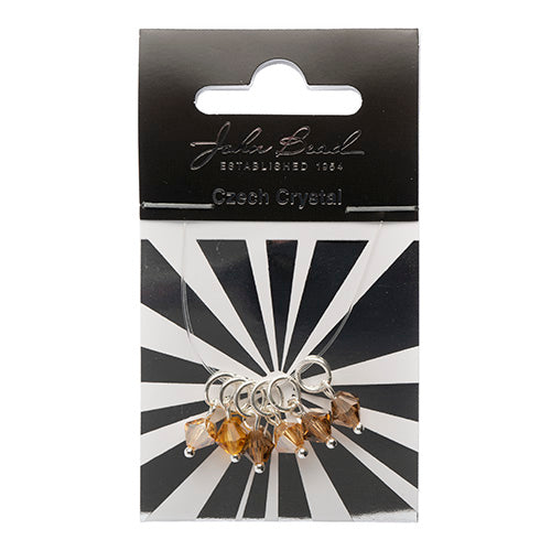 Czech Bicone Charms 6mm (6pcs) 