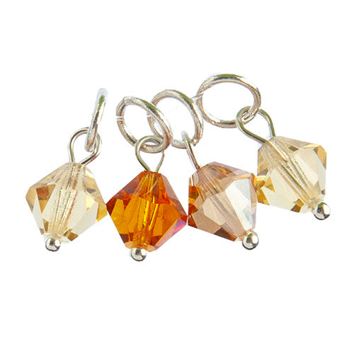 Czech Bicone Charms 8mm (4pcs)